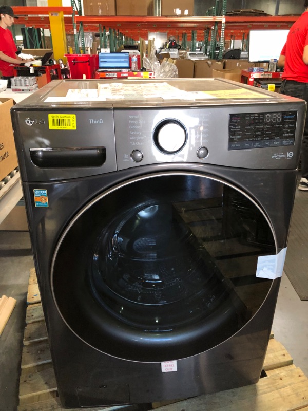 Photo 4 of 4.5 cu. ft. Ultra Large Capacity Smart wi-fi Enabled Front Load Washer with TurboWash™ 360° and Built-In Intelligence