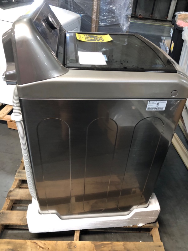 Photo 1 of 5.5 cu.ft. Mega Capacity Smart wi-fi Enabled Top Load Washer with TurboWash3D™ Technology