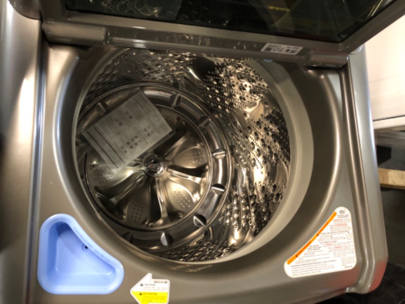 Photo 9 of 5.5 cu.ft. Mega Capacity Smart wi-fi Enabled Top Load Washer with TurboWash3D™ Technology