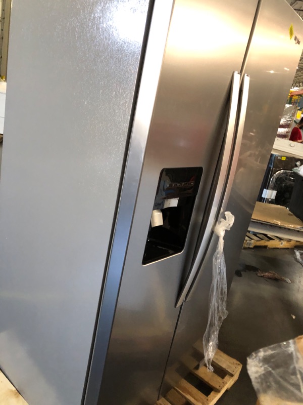 Photo 2 of 36-inch Wide Side-by-Side Refrigerator - 24 cu. ft.