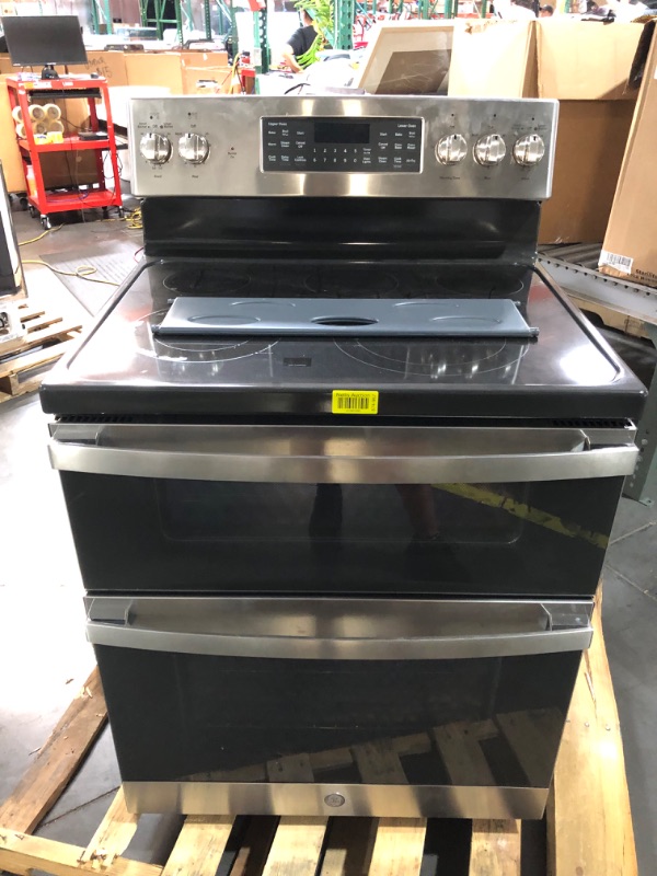 Photo 2 of GE® 30" Free-Standing Electric Double Oven Convection Range