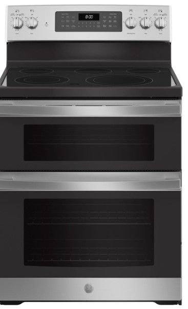 Photo 1 of GE® 30" Free-Standing Electric Double Oven Convection Range