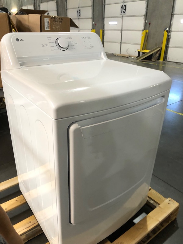 Photo 8 of 7.3 cu. ft. Ultra Large Capacity Rear Control Electric Energy Star Dryer with Sensor Dry