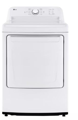 Photo 1 of 7.3 cu. ft. Ultra Large Capacity Rear Control Electric Energy Star Dryer with Sensor Dry