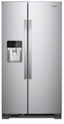 Photo 1 of 33-inch Wide Side-by-Side Refrigerator - 21 cu. ft.