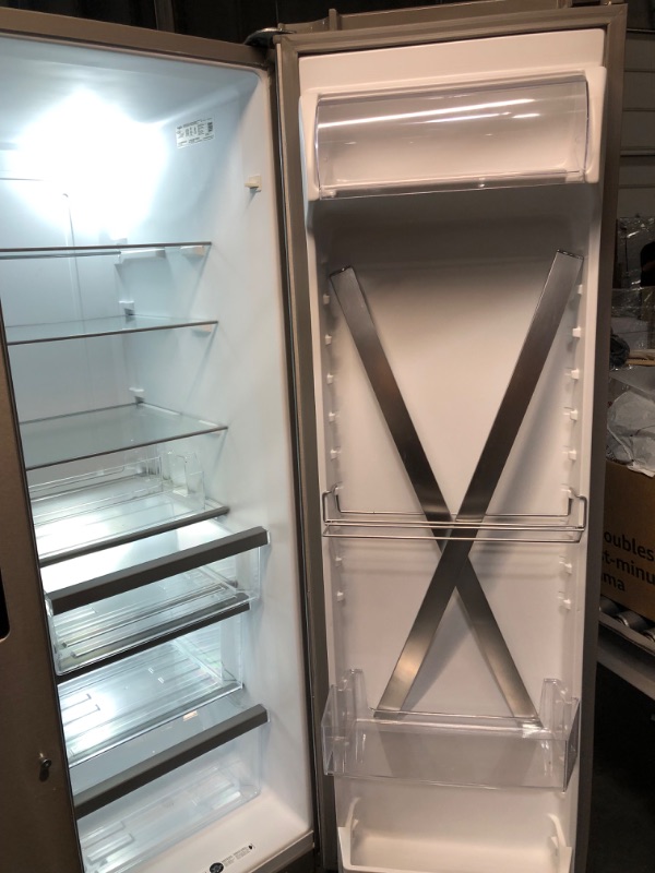 Photo 9 of 33-inch Wide Side-by-Side Refrigerator - 21 cu. ft.