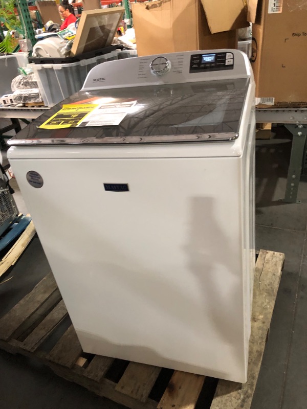 Photo 1 of 7.3 cu. ft. Ultra Large Capacity Rear Control Electric Energy Star Dryer with Sensor Dry