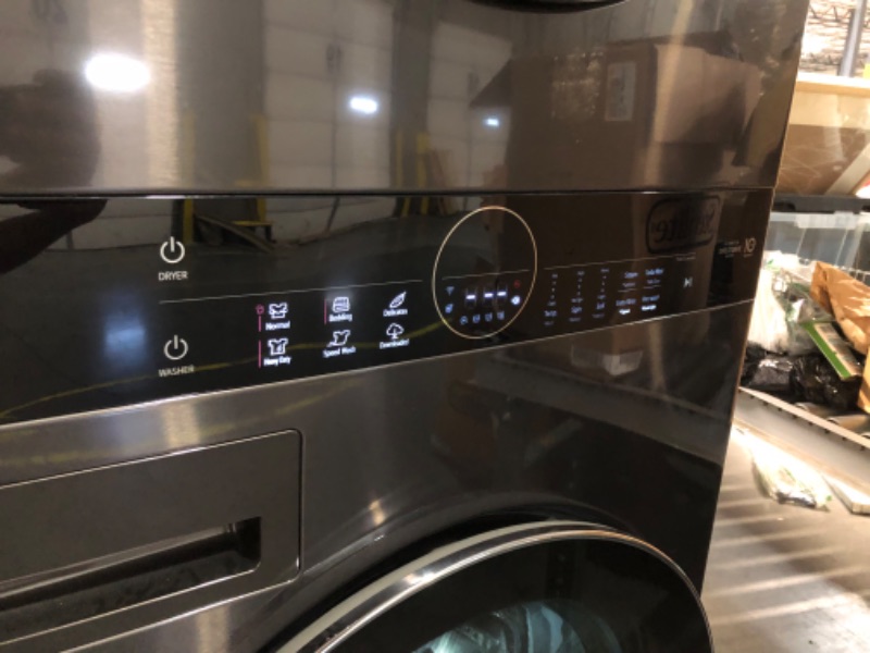 Photo 4 of Single Unit Front Load LG WashTower™ with Center Control™ 4.5 cu. ft. Washer and 7.4 cu. ft. Electric Dryer*DRYER DOES NOT TURN ON ONLY WASHER