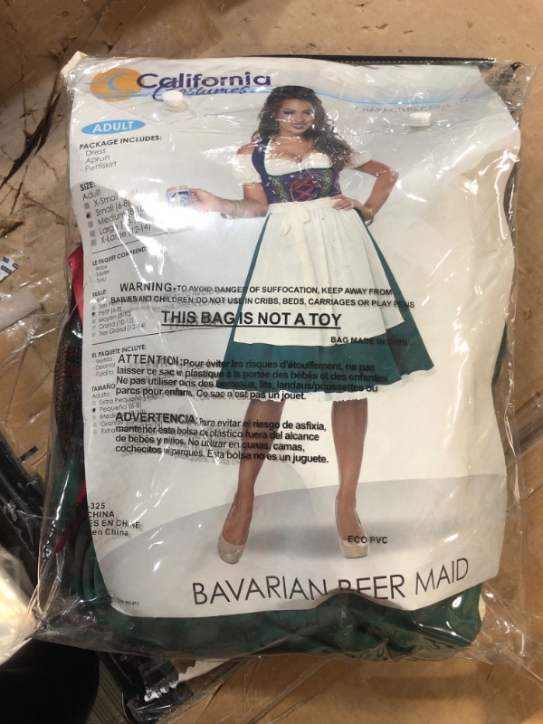 Photo 1 of California Costumes womens Bavarian Beer Maid Adult Costume Small 
