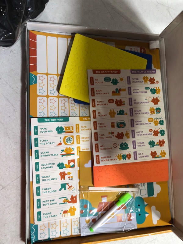 Photo 2 of Behavior Chart for Kids at Home– Daily Responsibility Reward Chart 