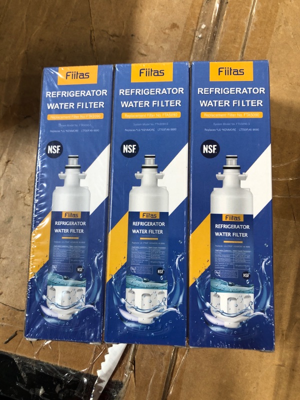 Photo 1 of  Water Filter Replacement for LG LT700P, Kenmore Elite 46-9690 ADQ36006102, RWF1200A, CLCH106, RWF1052 LFX28968ST LFXS29626S LFXS30766S LFX31925ST LFX31945ST Refrigerator,3PACK