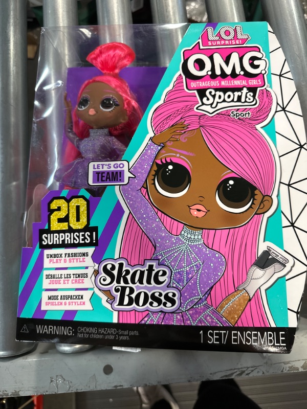 Photo 2 of LOL Surprise OMG Sports Fashion Doll Skate Boss with 20 Surprises