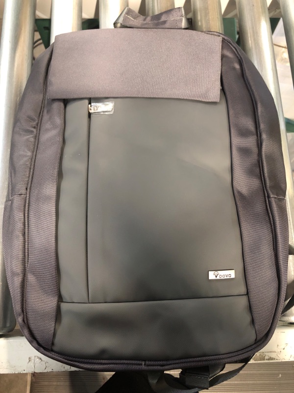 Photo 2 of Voova Travel Laptop Backpack- Fits 14-15.6 Inch Notebook, Grey