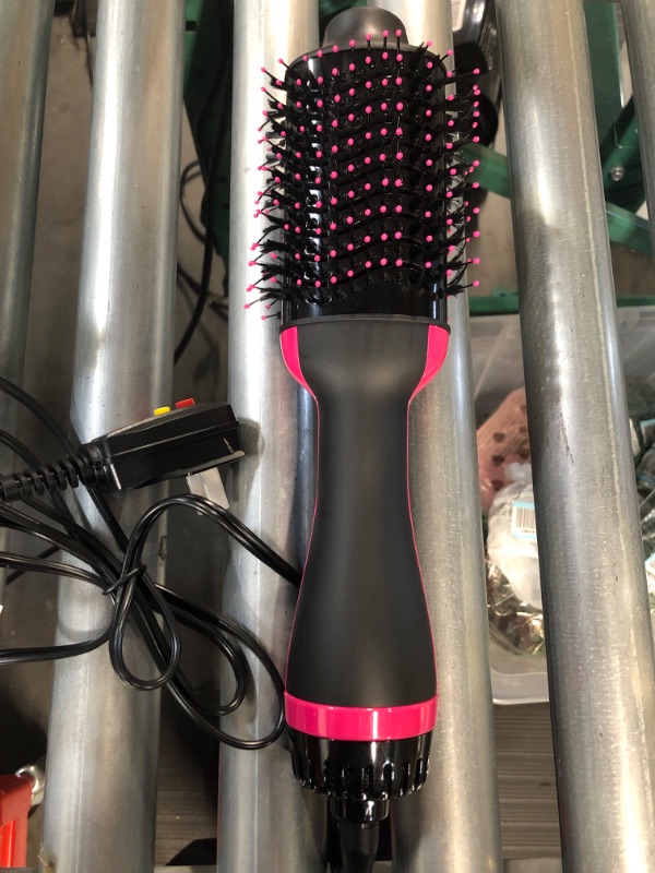 Photo 2 of Brush Blow Dryer Brush in One- Black Pink