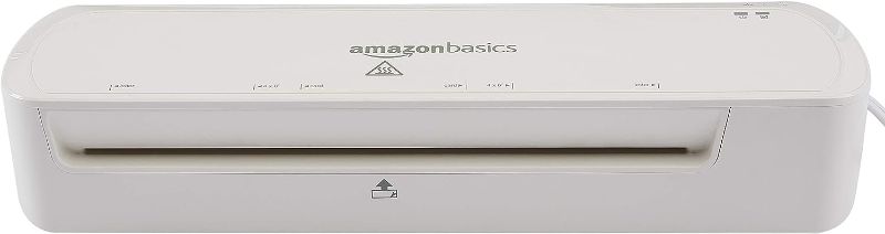 Photo 1 of 
Amazon Basics 9-Inch Thermal Laminator Machine, White