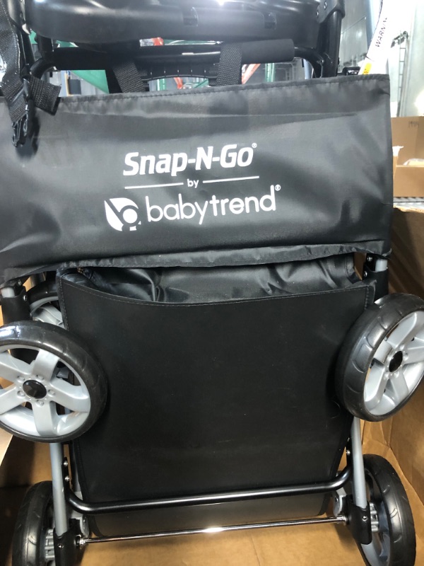 Photo 3 of Baby Trend Universal Double Snap-N-Go Stroller Frame Black Universal Double Snap N Go