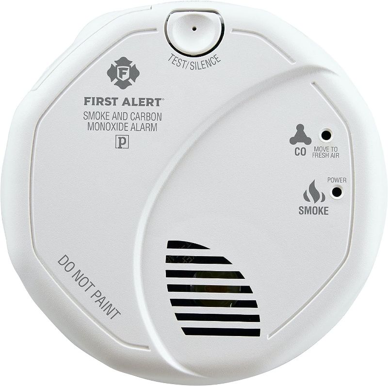 Photo 1 of 
First Alert BRK SC7010B Hardwired Smoke and Carbon Monoxide (CO) Detector