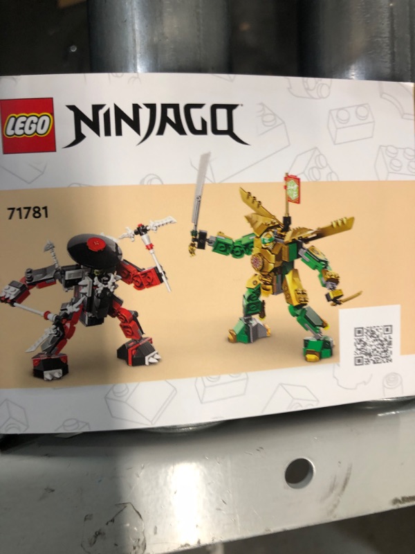 Photo 4 of LEGO NINJAGO Lloyd’s Mech Battle EVO 71781, 2 Action Figures Set