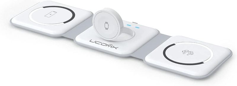 Photo 1 of 
UCOMX Nano 3 in 1 Wireless Charger for iPhone,Magnetic Foldable 3 in 1 Charging Station