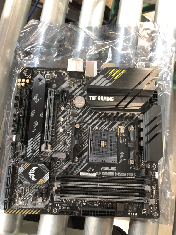 Photo 4 of ASUS TUF Gaming B450M-PRO S AMD AM4 (3rd Gen Ryzen™) Micro ATX Gaming Motherboard