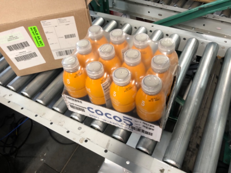 Photo 2 of *EXPIRED* COCO5 Clean Sports Hydration Pineapple Flavor | 100% Natural | 50% Less Sugar | Nothing Artificial | Non-GMO | Gluten Free | Developed by Pro Trainers for Pro Athletes | 16.9 OZ (Pack - 12) **EXPIRATION DATE: Aug 10, 2023**