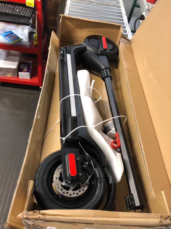 Photo 2 of *UNTESTED* Wheelspeed Electric Scooter, 20-25 Miles & 15 MPH(Pro Ver. 35-40 Miles & 19 MPH) Commuting Electric Scooter, 350W Motor(Pro Ver. 400W) 10" Pneumatic Tires Foldable E-scooter Adult with Rear Suspension WS1 PRO