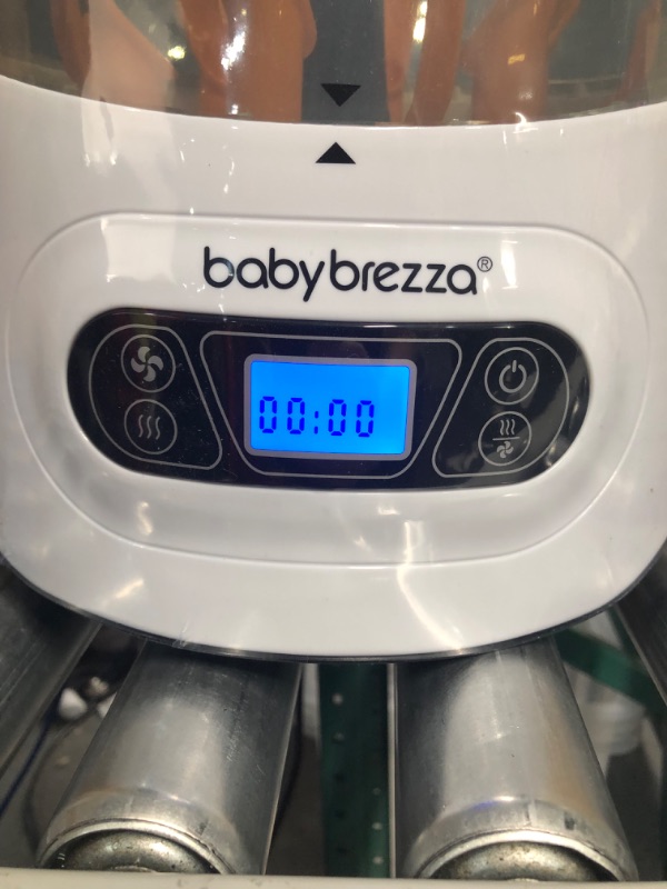 Photo 3 of Baby Brezza Baby Bottle Sterilizer and Dryer Machine – Electric Steam Sterilization - Universal Fit - Pacifiers, Glass, Plastic, and Newborn Feeding Bottles