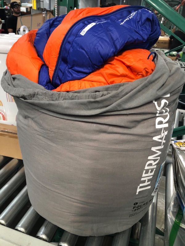 Photo 2 of ***NO PAD INCLUDED - SLEEPING BAG ONLY***
Therm-a-Rest Winter-Sleeping-Bags Polar Ranger -20F/-30C Flame Long