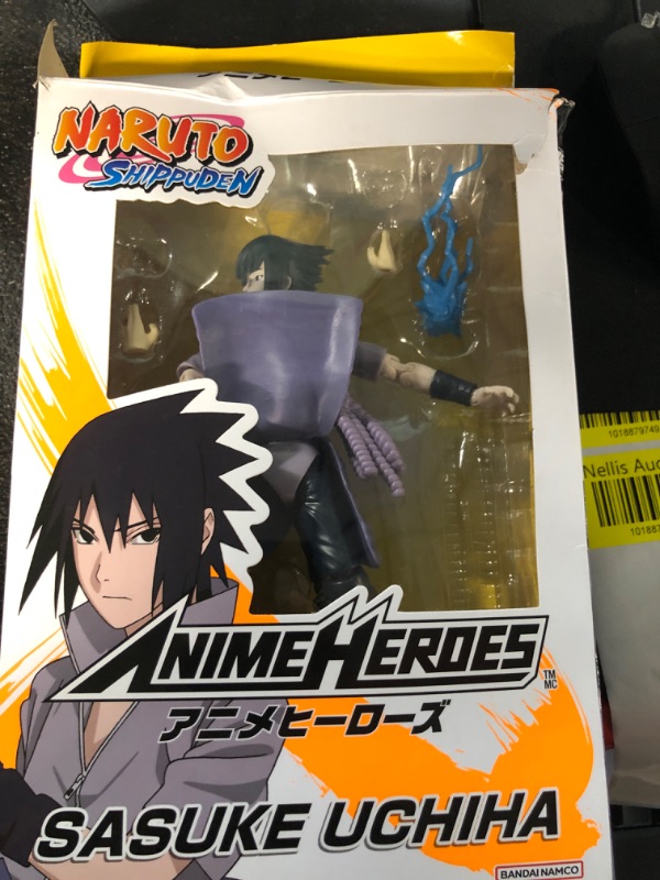 Photo 3 of DMAGED/SEE NOTES 
Bandai Naruto Anime Heroes Sasuke Uchiha Toy Action Figure Toy Bundle 