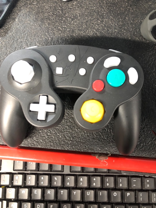 Photo 2 of 
EXLENE Gamecube Controller Switch, Wireless Switch Pro Controller for Nintendo Switch/Lite/PC/Android/iOS/Steam,