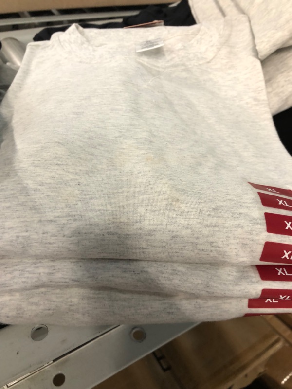Photo 1 of Amazon Essentials Women's French Terry Fleece Crewneck Sweatshirt (3 grey-  XL)
