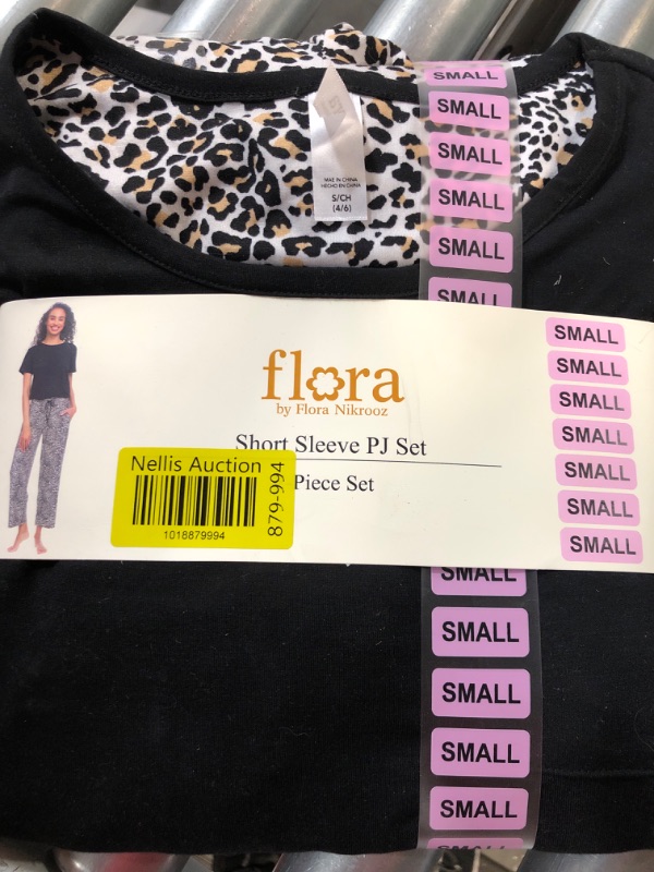 Photo 1 of Flora by Flora Nikrooz Women's Short Sleeve 2 Piece PJ Set