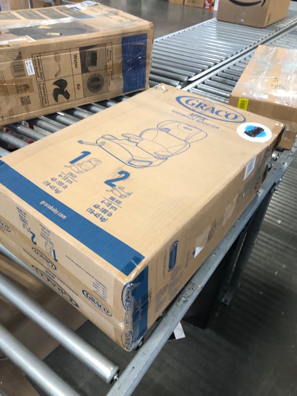 Photo 1 of Graco Affix Highback Booster Seat with Latch System, Grapeade