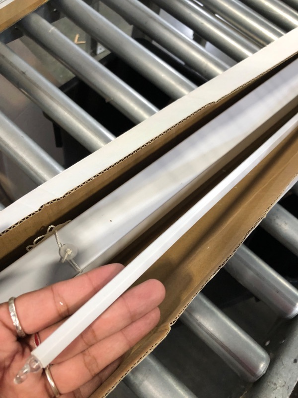 Photo 1 of Achim Cordless GII Morningstar 1" Light Filtering Mini Blind 58x48 - White