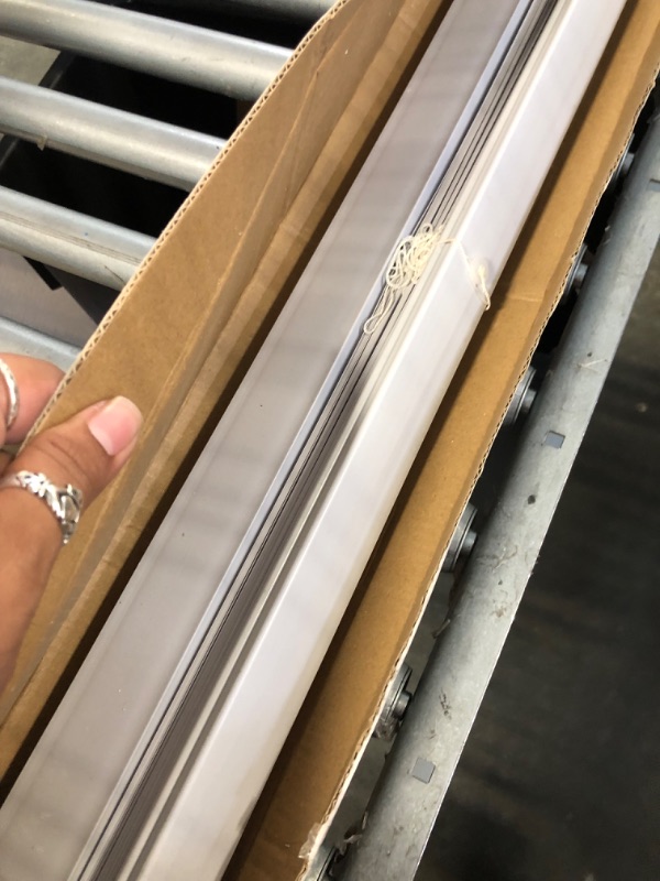 Photo 1 of Achim Cordless GII Morningstar 1" Light Filtering Mini Blind 58x48 - White