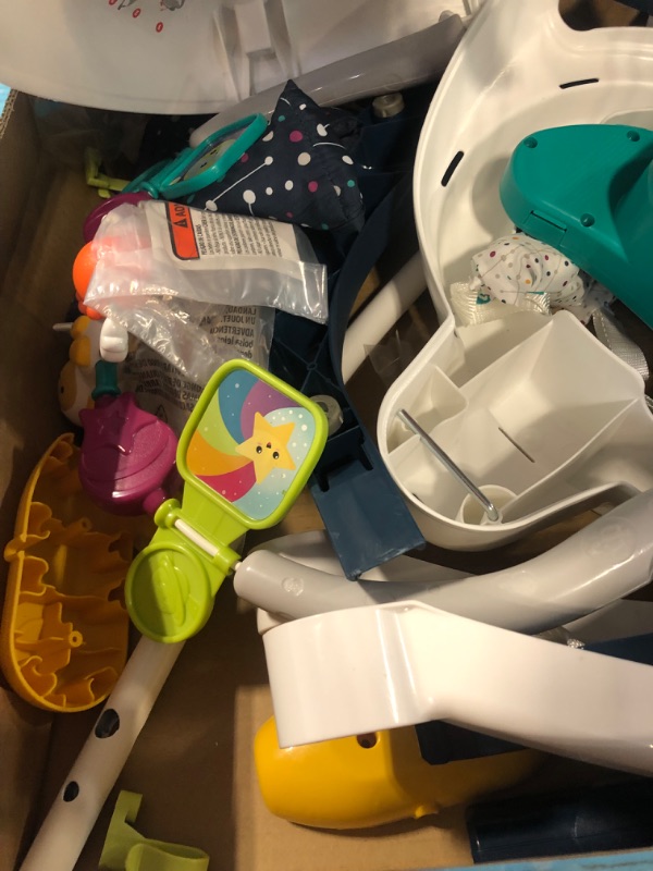 Photo 1 of Fisher-Price Astro Kitty SpaceSaver Jumperoo, Space-Themed Infant Activity Center with Adjustable Bouncing seat, Lights, Music and Interactive Toys1018880346
