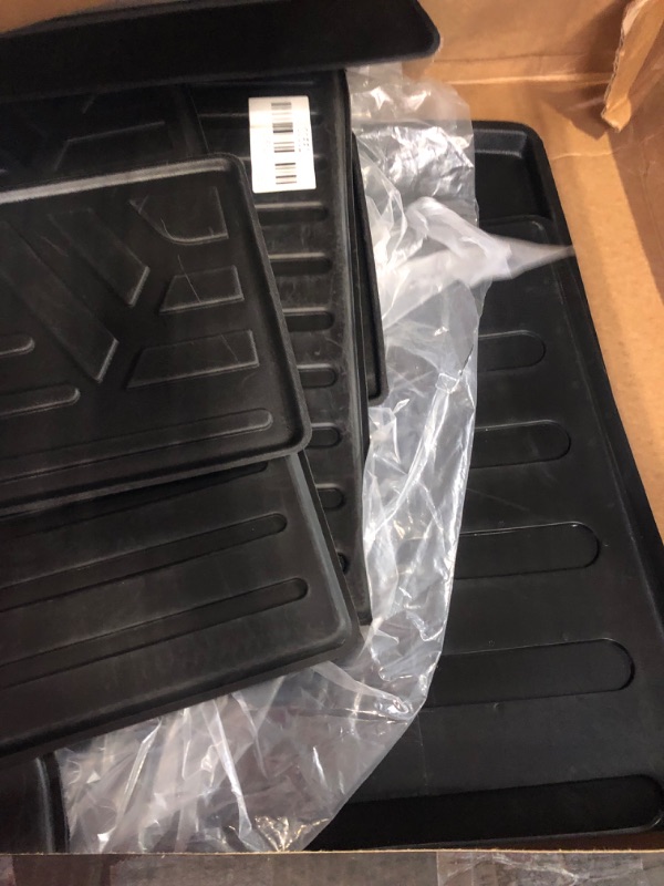 Photo 5 of SMARTLINER Floor Mats 3 Row Liner Set & Cargo Liner Behind The 2nd Row Compatible with 2021-2023 Toyota Sienna with 2nd Row Bench Seat