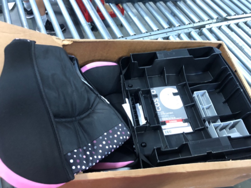 Photo 1 of Disney Baby Pronto! Belt-Positioning Booster Car Seat, Belt-Positioning Booster: 40–100 pounds, Minnie Dot Party