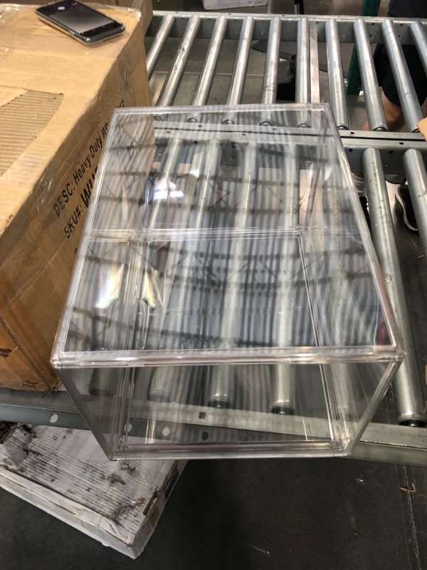 Photo 1 of 3PCS Clear Organizing/ Display Cases
