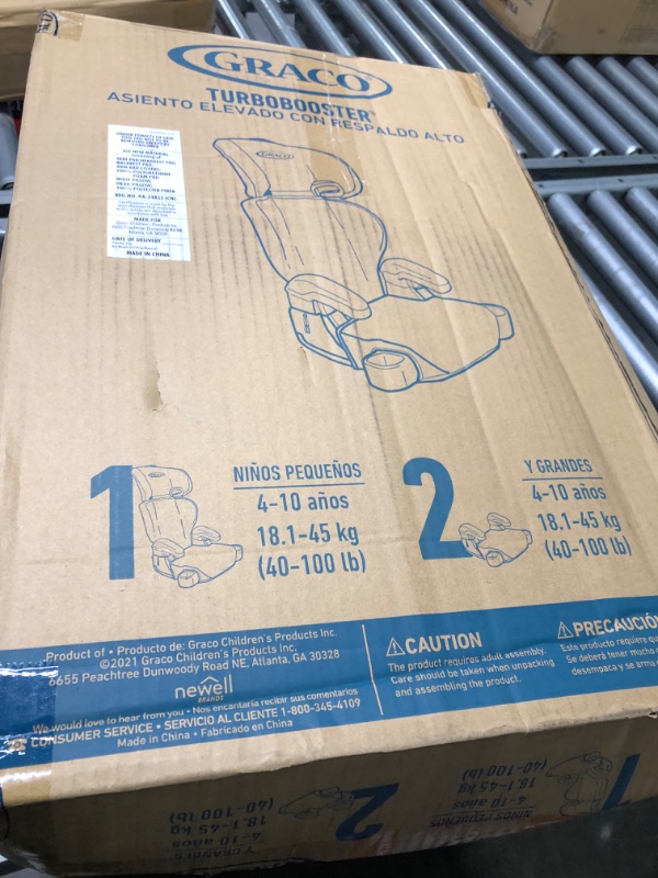 Photo 1 of Graco TurboBooster Highback Booster Seat, Glacier