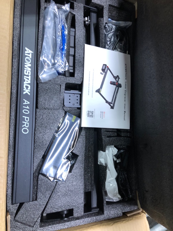 Photo 1 of A TOMSTACK A10 Pro Laser Engraver, 10W Laser Engraving Machine, Laser Cutting Machine 60W Higher Accuracy Laser Cutter and Engraver Machine, Engraving Machine for Wood, Metal, Acrylic