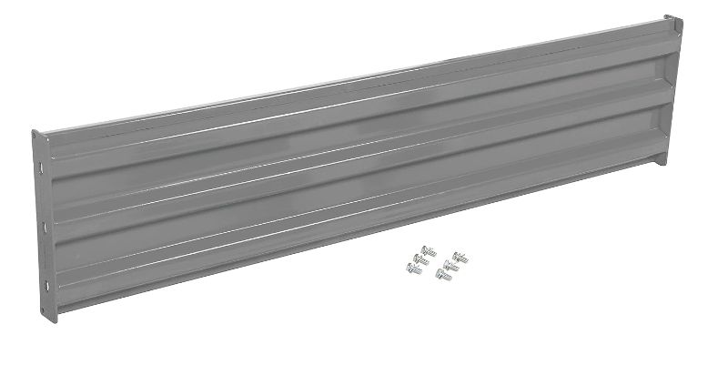 Photo 1 of Vestil GR-F3R-BO-6-GYSG Bolt-ON Style Guard Rail 6 FT Gray SEMI Gloss