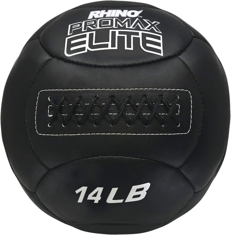 Photo 1 of Champion Sports Rhino Promax Slam Balls, Soft Shell with Non-Slip Grip - Medicine Wall Ball for Slamming, Bouncing, Throwing - Exercise Ball Set for Weightlifting, TRX, Plyometrics, Cross Training