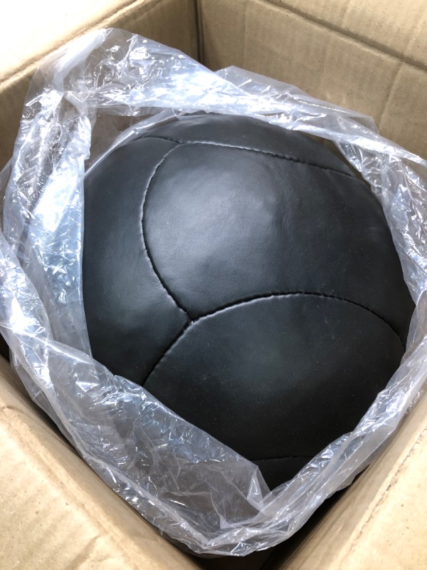 Photo 3 of Champion Sports Rhino Promax Slam Balls, Soft Shell with Non-Slip Grip - Medicine Wall Ball for Slamming, Bouncing, Throwing - Exercise Ball Set for Weightlifting, TRX, Plyometrics, Cross Training