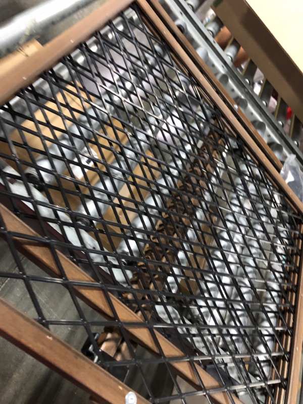 Photo 1 of Position & Lock Baby Gate, Pressure-Mounted, Farmhouse Collection