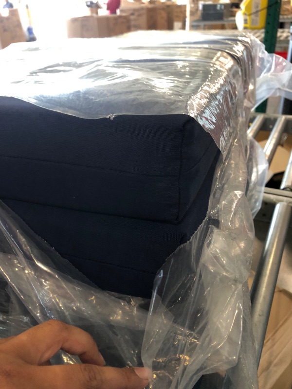 Photo 1 of 4,Royal Blue Seat Cushions 