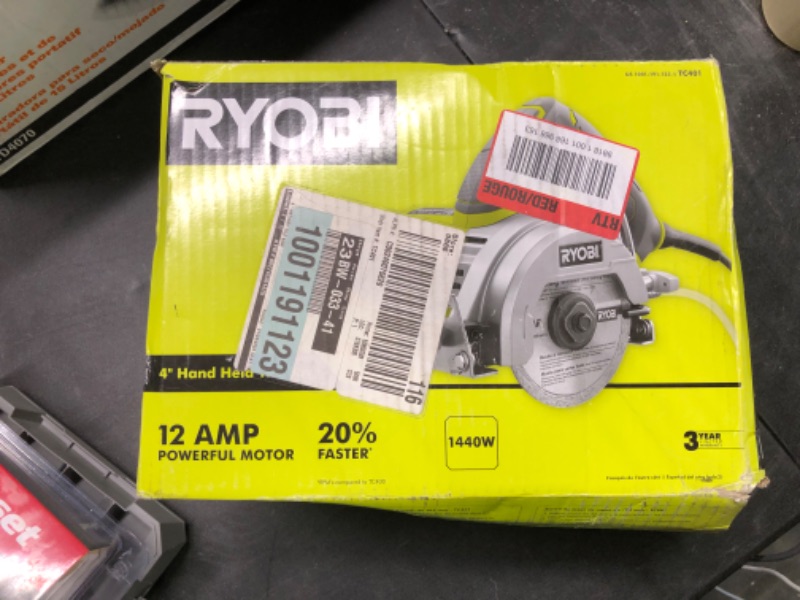 Photo 1 of 4" Hand-Held AC Tile Saw
