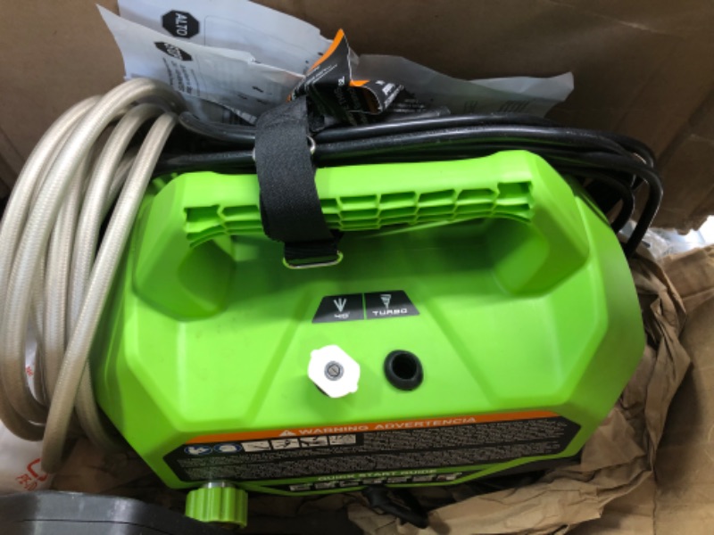 Photo 3 of Greenworks 1800 PSI (1.1 GPM) Electric Pressure Washer PWMA Certified