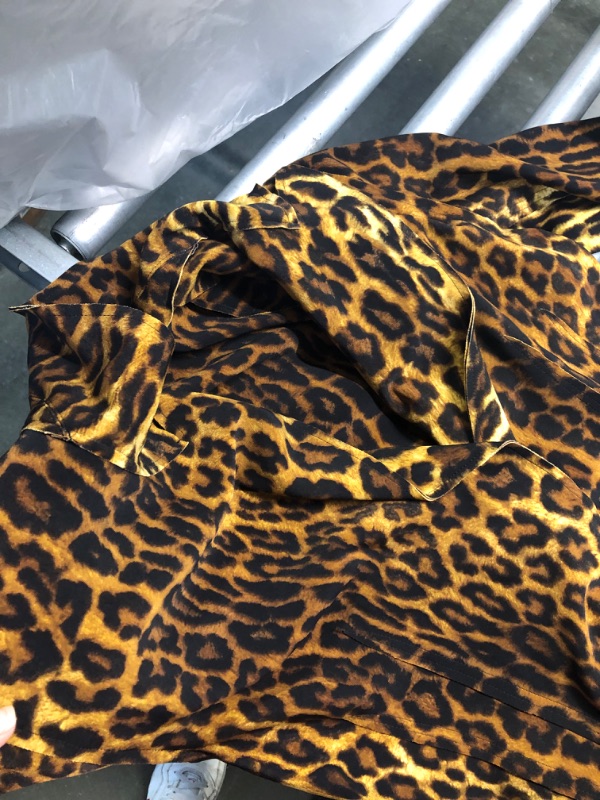 Photo 1 of NORMAKAMAL Cheetah Jump Suit(XS/34)