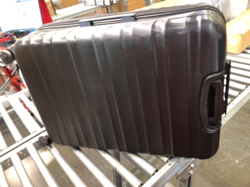 Photo 1 of Amazon Basics Black Luggage 